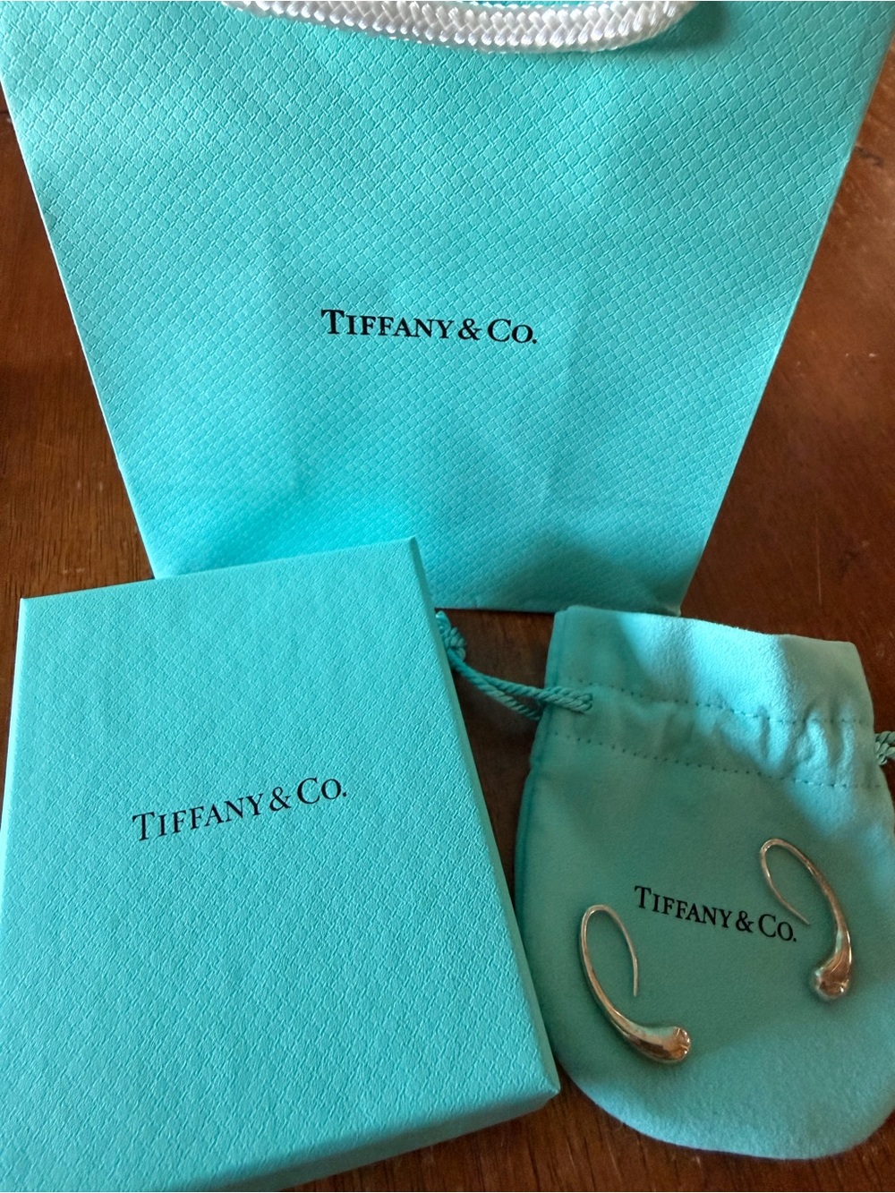Tiffany & Co. Elsa Peretti teardrop earrings